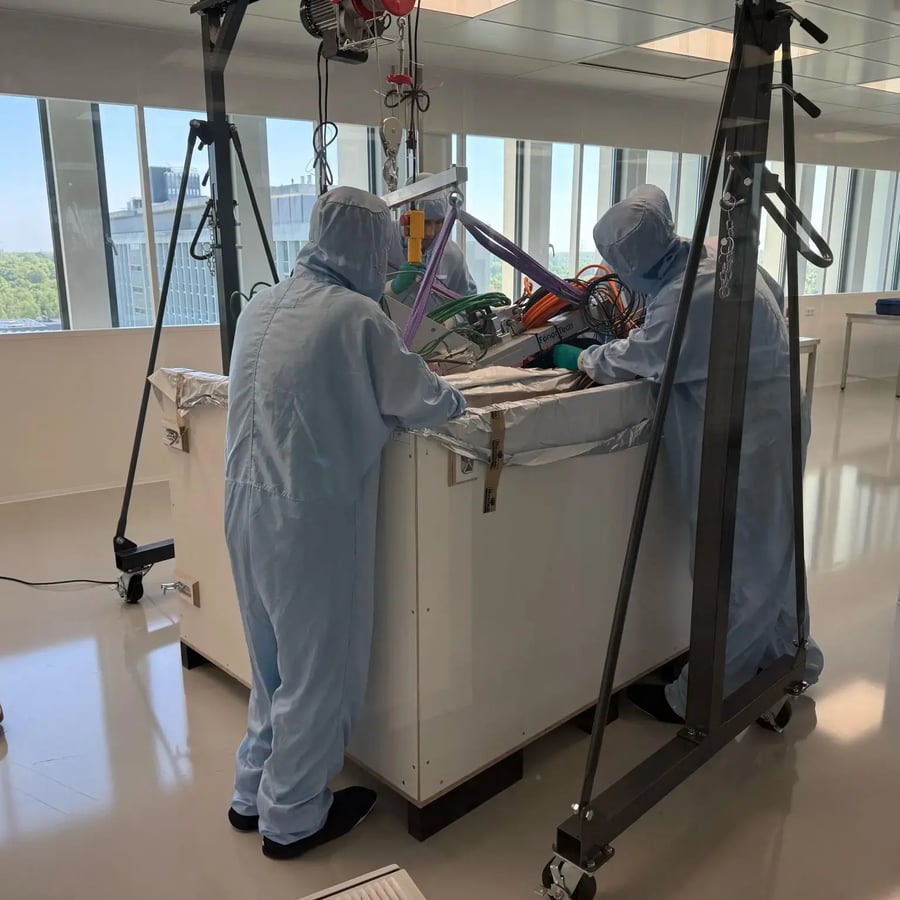 Fonontech cleanroom
