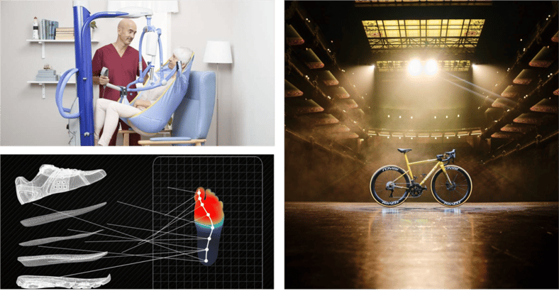 sports and vitality collage